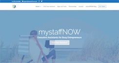 Desktop Screenshot of mystaffnow.com